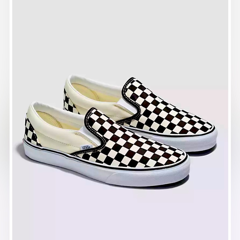 Vans Classic Slip-On Checkerboard Shoe